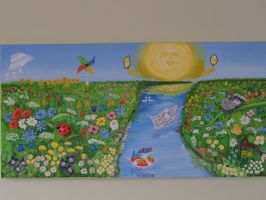 Gute Laune (80 x 120) - virtual art gallery Affeere