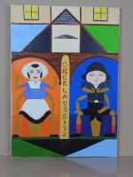 Oberlaussitz Ölgemälde - virtual art gallery Affeere