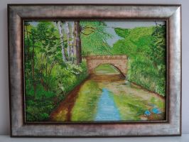 Bach Žibřidička Ölgemälde (43x30) virtual art gallery Affeere