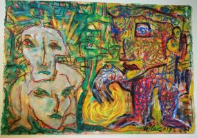 Bild virtual art gallery Affeere