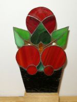 Glasblume Baby Tiffany Stil virtual art gallery Affeere