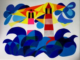 Rügen acryl virtual art galerie Affeere